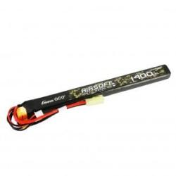 Batterie 11.1v 1400 mah 1 stick Tamiya Genspow - 11.1v 1400 mah 1 &eacute;l&eacute;ment Tamiya