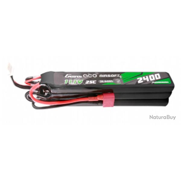 Batterie 11.1v 2400 mah 3 sticks T-Dean Genspow - 11.1v 2400 mah 25 C 3 �l�ments