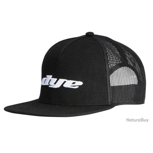 Casquette DYE logo Hat Trucker - Noir/Blanc
