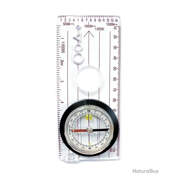 Boussole BCB avec cordon, loupe et r�gle GK