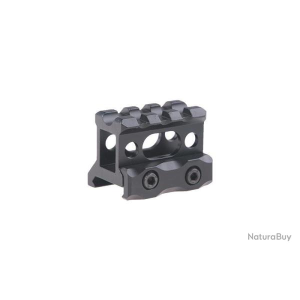Support Picatinny � 3 emplacements pour viseur point rouge Noir