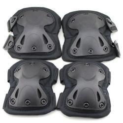 Protection genoux et coudes FUTURE set Delta Armory Noir