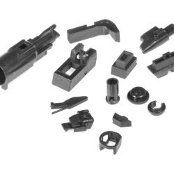 DELTA ARMORY Jeu de pi&egrave;ces d&eacute;tach&eacute;es en plastique pour pistolet airsoft P17 Delta Armory