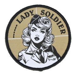 PATCH LADY SOLDIER PRINT