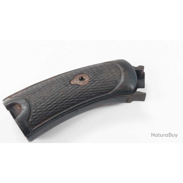 PAIRE DE PLAQUETTES DE CROSSE EN NOYER AVEC VIS POUR REVOVLER MAS MOD�LE 1892