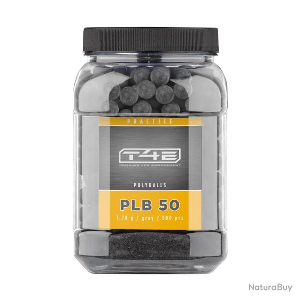 Billes pour arme de d�fense T4E Synth�tiques pour plinking - Cal. 50 x500