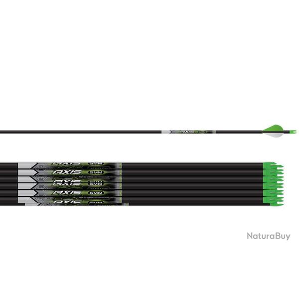 Fl�ches Easton Axis 5 mm en carbone 34" 260 x6