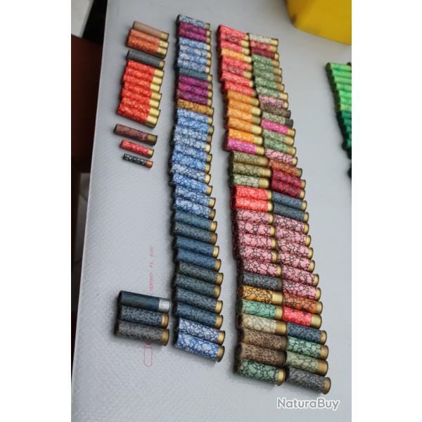 100 cartouches Manufrance "marbr�es"