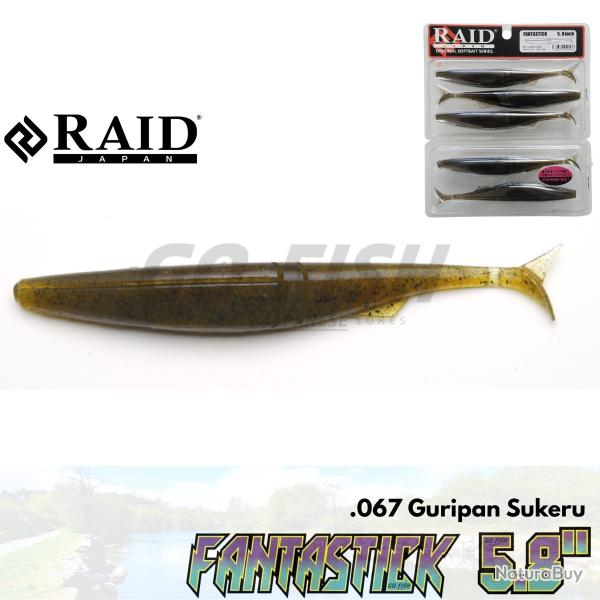 Leurre souple Raid Japan fantastick 5,8" - 067 Guripan Sukeru