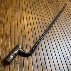 RARE BA&Iuml;ONNETTE A DOUILLE 1830 INFANTERIE BELGE