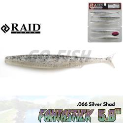 Leurre souple Raid Japan fantastick 5,8" - 066 Silver shad