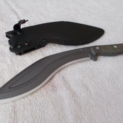 KUKRI RMJ TACTICAL USA /ACIER 80CRV2/BUSHCRAFT/HACHE/CHASSE/DEFENSE