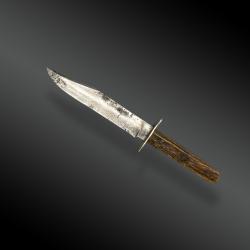 COUTEAU BOWIE PAR WILKINSON AND SON SHEFFIELD Royaume-Uni, XIX&egrave;me si&egrave;cle