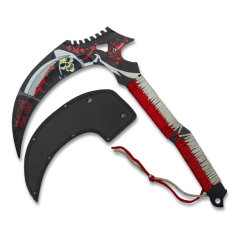 Albainox 32656 Death - Faucille 37&nbsp;cm avec &Eacute;tui Nylon