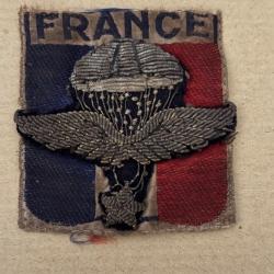 Insigne tissu parachutiste