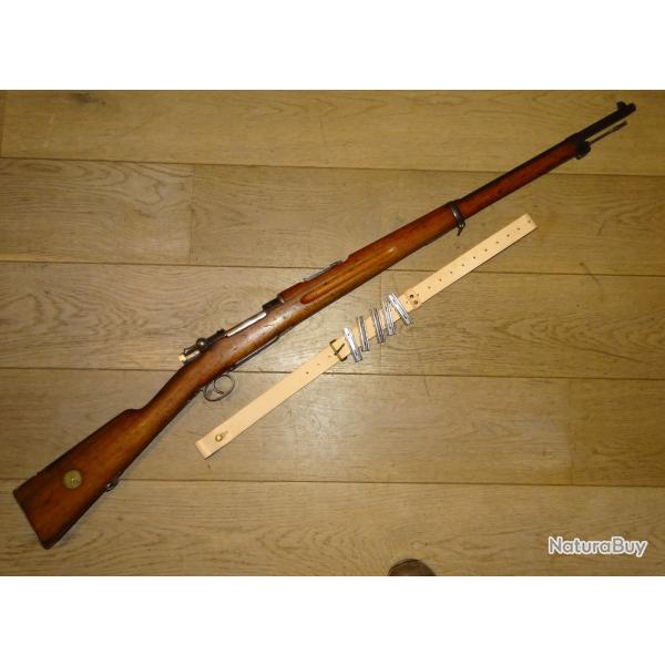 mauser su�dois Mauser Su�dois Carl Gustaf M96 1899 - Parfait �tat avec bretelle et 5 clips.