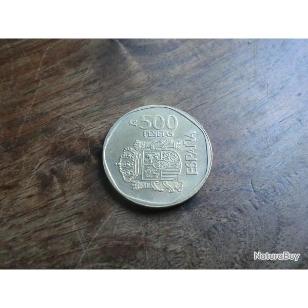 monnaie 500 pesetas 1988