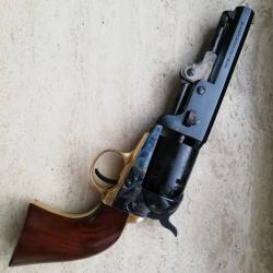R&eacute;plique colt 1851 Navy yank sheriff poudre noire.