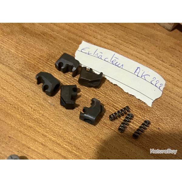 Lot de 5 extracteurs + ressorts AK 222 / 223