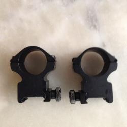 Colliers optique chasse ou tir fixe match sports en 25.4