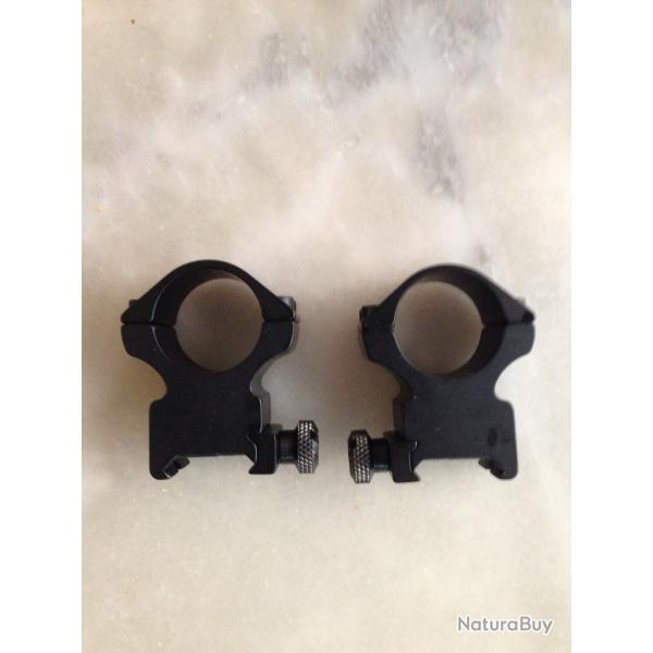 Colliers optique chasse ou tir fixe match sports en 25.4