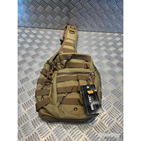 sac a dos tactique bandouliere an 10 litres mil-tec coyote 14059105