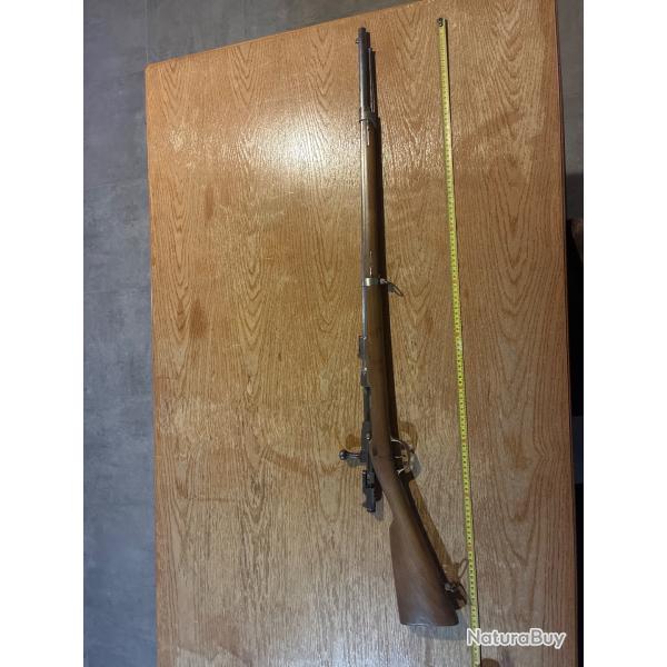 Fusil gras scolaire de 1881 en calibre 11mm