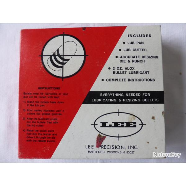 Outillage Lee neuf en boite r�f  Cal 308