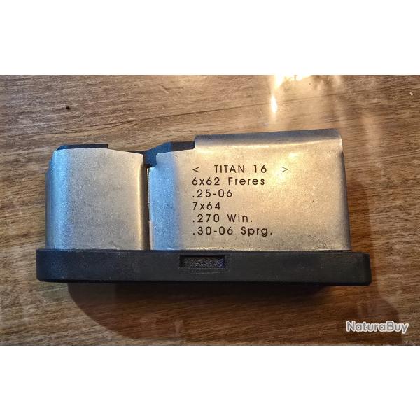 Vente chargeur 3 coups R�ssler / R�wa Titan 16