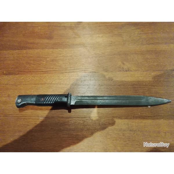 Ba�onnette 98k illisible pointe cass�e