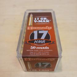 Munitions Hornady 17 hmr v-max