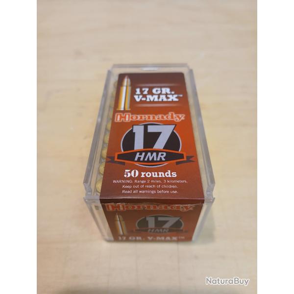 Munitions Hornady 17 hmr v-max