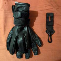 Gants r&eacute;serviste gendarmerie police avec accessoires