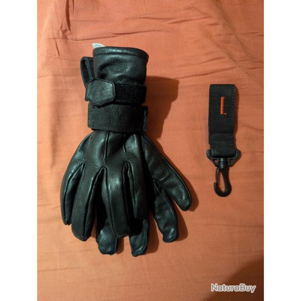 Gants r�serviste gendarmerie police avec accessoires