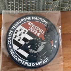 Patch &eacute;cusson Forces Sp&eacute;ciales Commandos Marine JAUBERT TREPEL GIGN SPARFELL 2024