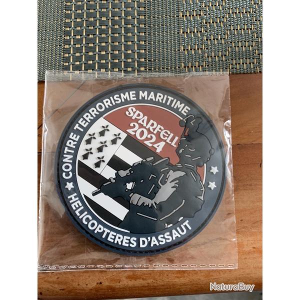 Patch �cusson Forces Sp�ciales Commandos Marine JAUBERT TREPEL GIGN SPARFELL 2024