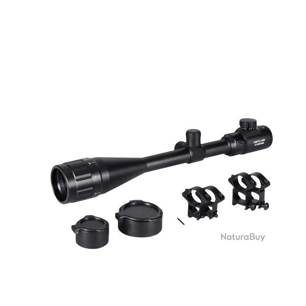 ENCHERE Lunette de vis�e 6-24x50 t�l�m�tre rouge vert �clair�e montures Naturabuy