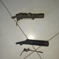 Boitier et culasse Mauser 71 + boitier fusil Gras