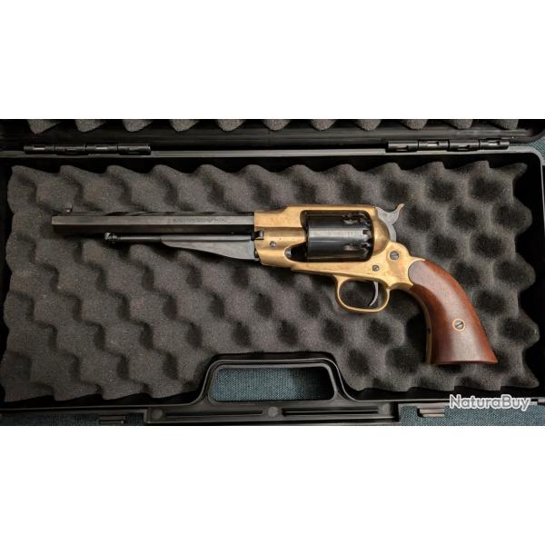 Revolver Pietta - 1858 Remington Finition Laiton - Calibre 44 Neuf