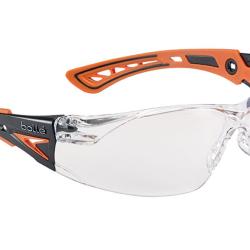 LUNETTES BOLLE RUSH+ PC TRANSPARENTES ORANGE - BOLL&Eacute;