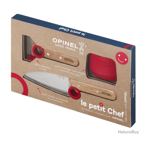 OPINEL COFFRET LE PETIT CHEF ROUGE