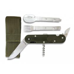 Set couverts camping + pochette