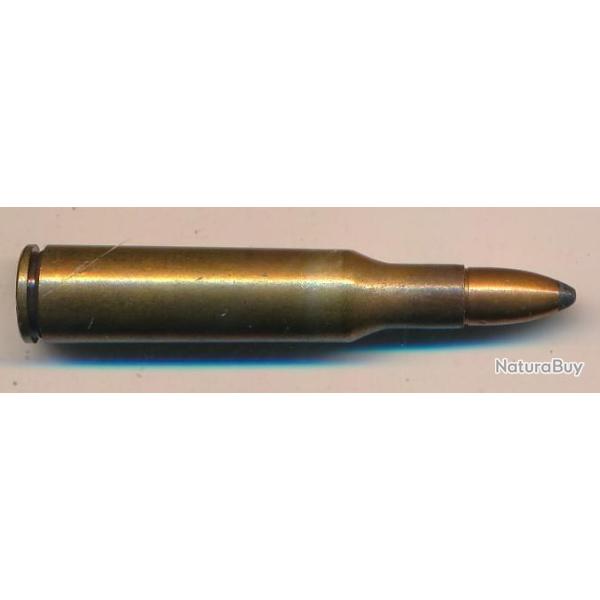 (5931)UNE Belle cartouche 5,7x43 SAKO pour carabine SAKO