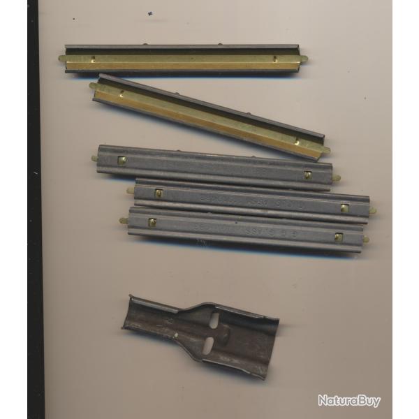 (5931) PORT OFFERT 5 clips M16 AR15 NEUF USA et 1 chargette