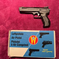 Pistolet &agrave; air comprim&eacute; WEIHRAUCH HW 40 PCA &agrave; plomb 4,5
