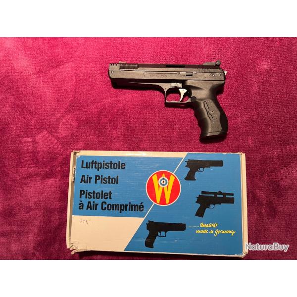 Pistolet � air comprim� WEIHRAUCH HW 40 PCA � plomb 4,5