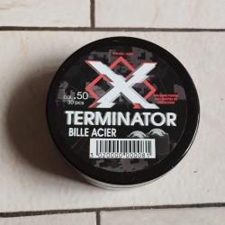 30 billes m&eacute;tal X-TERMINATOR
