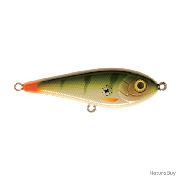 Leurre Jerkbait CWC Buster II 12cm 76 - Natural Perch