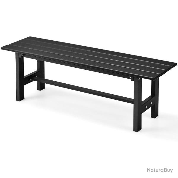 Banc de jardin pour 2 personnes 120 x 36 x 40,5 cm ultra r�sistant et ergonomique style moderne en