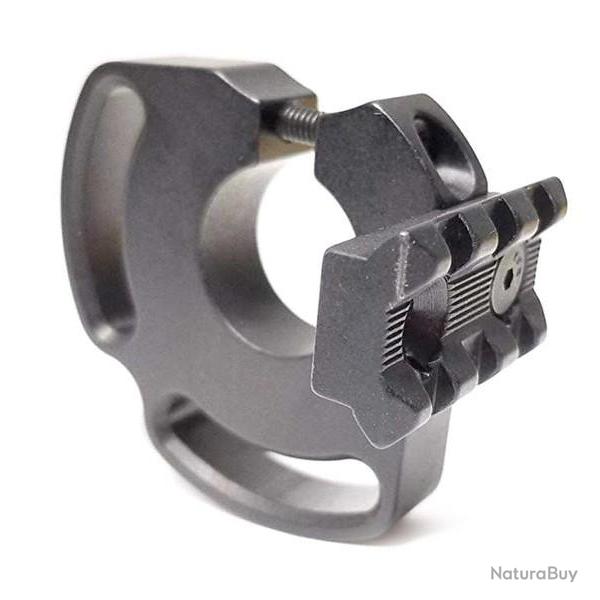 Montage rail picatinny et attache sangle pour tube de 1 pouce / Fusil � pompe